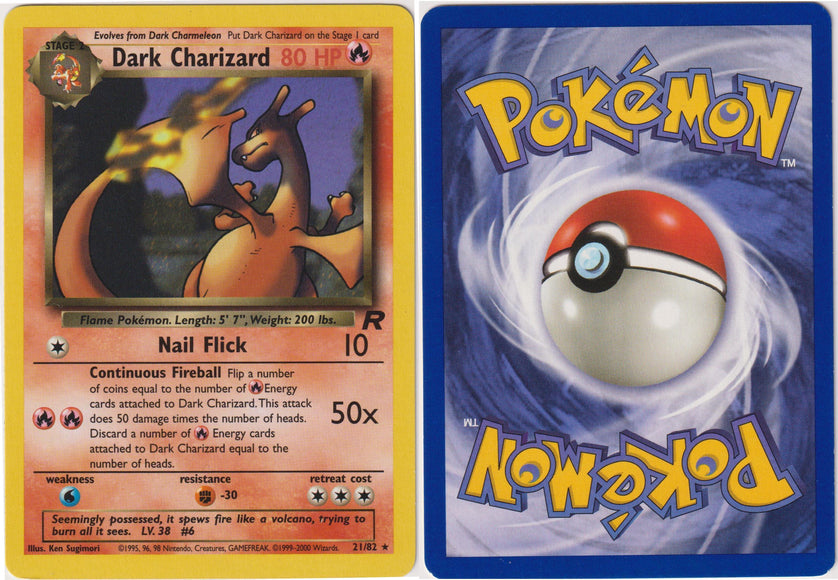 Dark Charizard 21/82 Non-Holo
