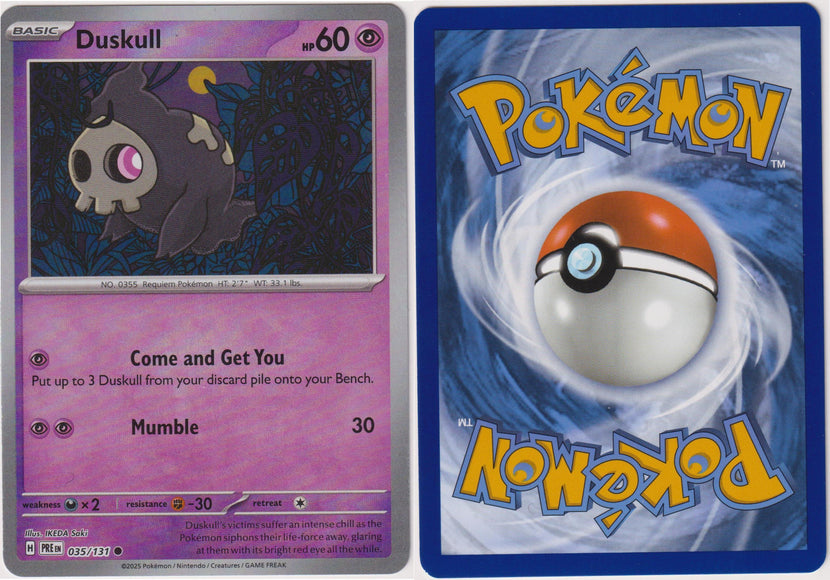Duskull 035/131 Master Ball