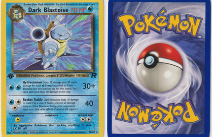 Dark Blastoise 20/82 Non-Holo