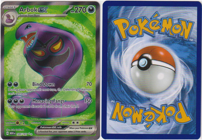Arbok ex 185/165