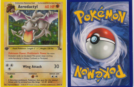 Aerodactyl 1/62 Prerelease