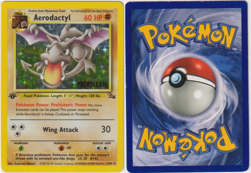 Aerodactyl 1/62 Prerelease
