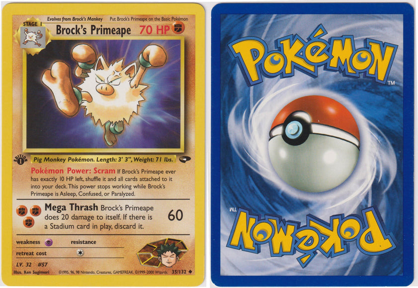 Brock's Primeape 35/132