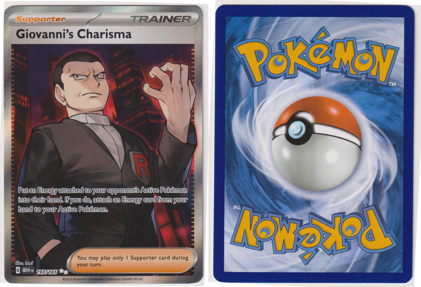 Giovanni's Charisma 197/165