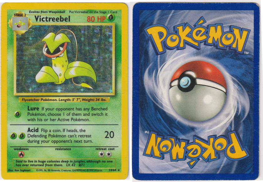 Victreebel 14/64 No Symbol Error