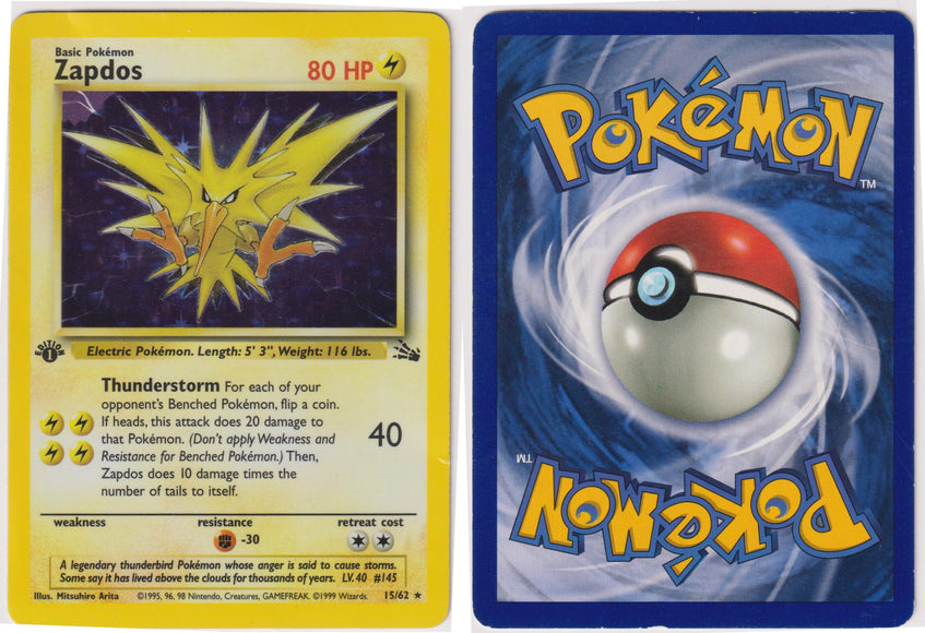 Zapdos 15/62