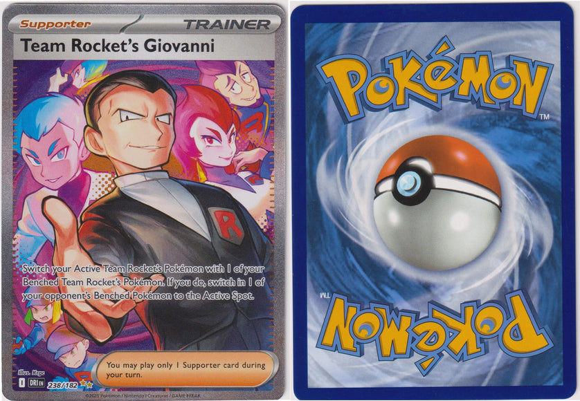Team Rocket's Giovanni 238/182
