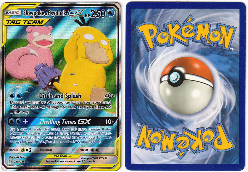 Slowpoke & Psyduck GX 218/236