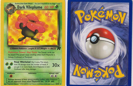 Dark Vileplume 30/82 Non-Holo