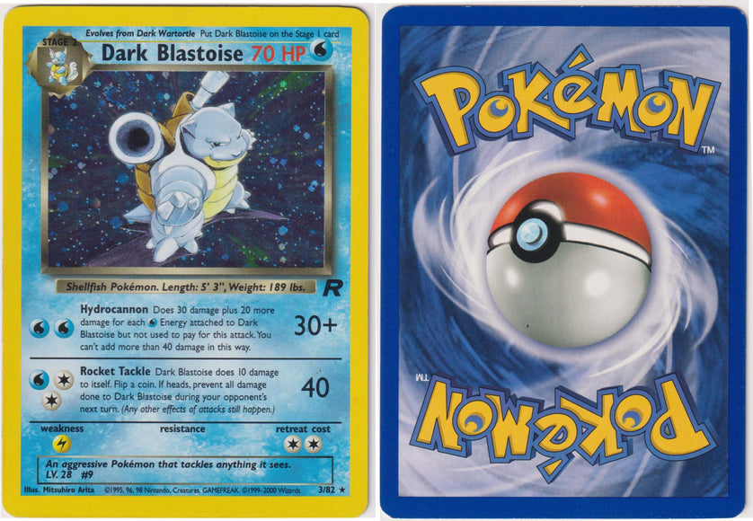 Dark Blastoise 3/82