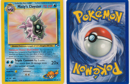 Misty's Cloyster 29/132 Non Holo