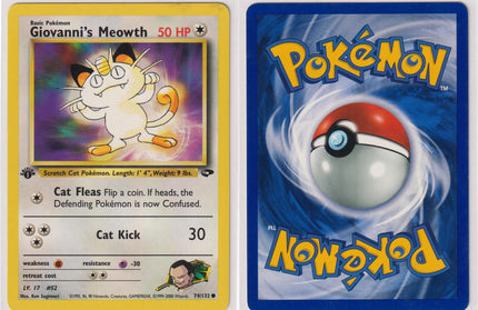 Giovanni's Meowth 74/132