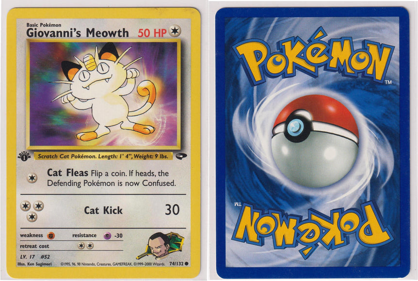 Giovanni's Meowth 74/132