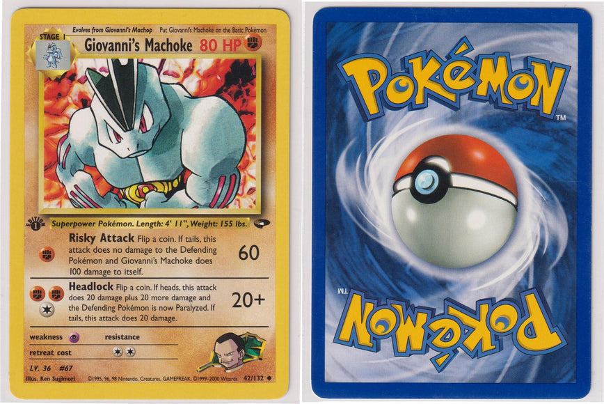 Giovanni's Machoke 42/132