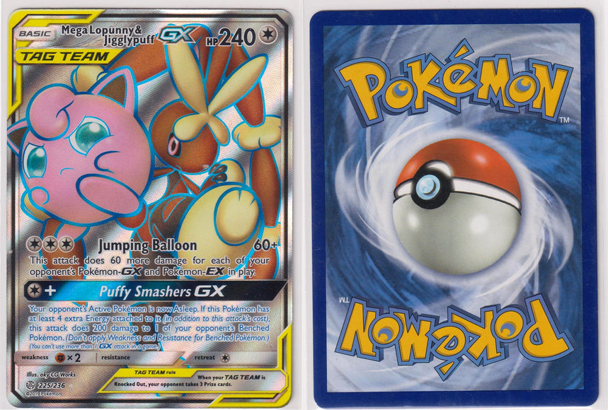 Mega Lopunny & Jigglypuff GX 225/236