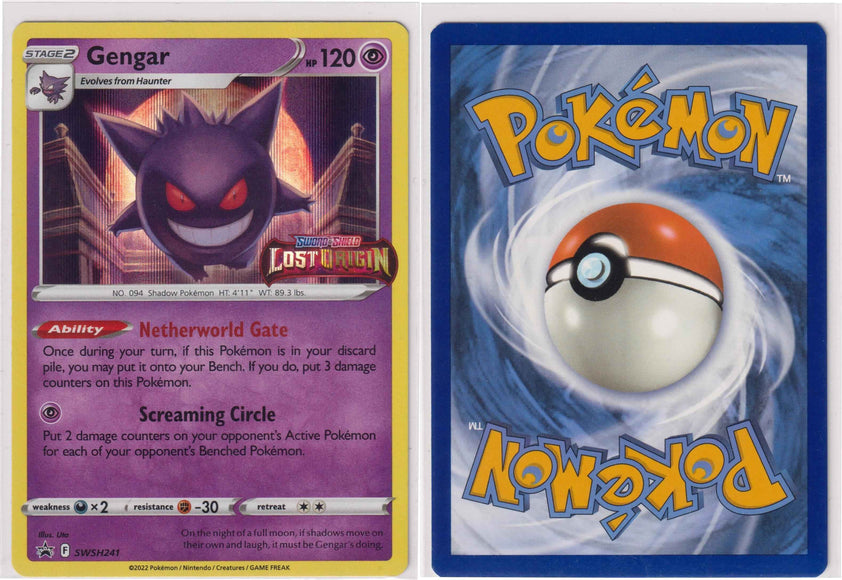 Gengar SWSH241 Prerelease