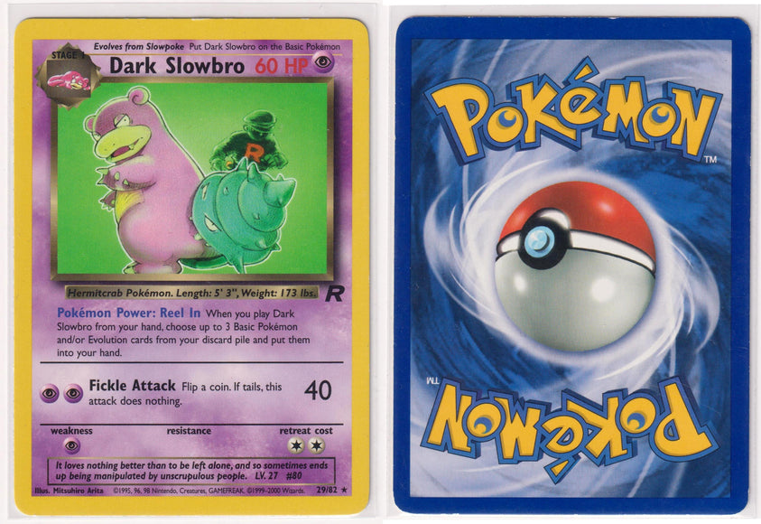 Dark Slowbro 29/82 Non-Holo