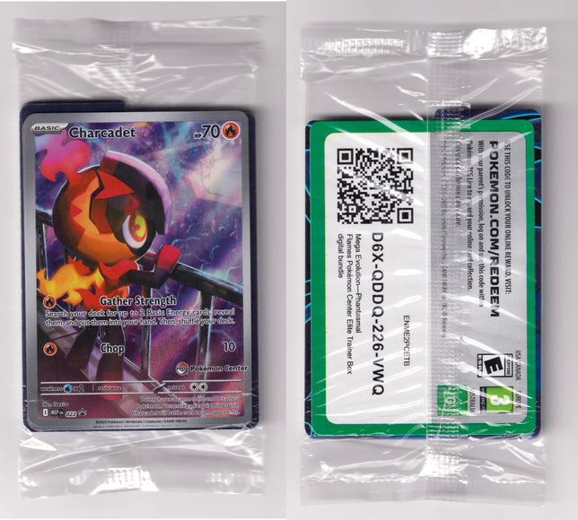 Charcadet MEP022 Sealed Pokemon Center Exclusive