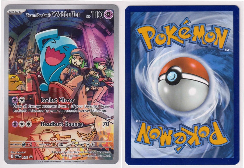 Team Rocket's Wobbuffet SVP203