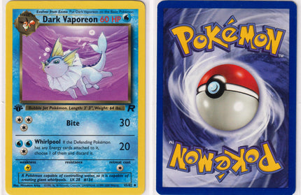 Dark Vaporeon 45/82 Non-Holo