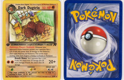 Dark Dugtrio 23/82 Non-Holo