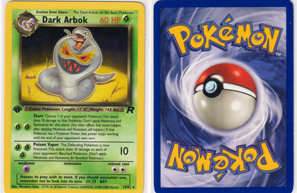 Dark Arbok 19/82 Non-Holo