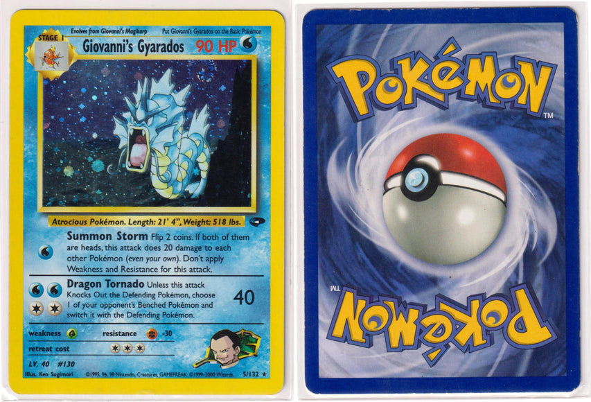 Giovanni's Gyarados 5/132