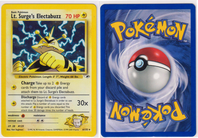 Lt. Surge's Electabuzz 6/132