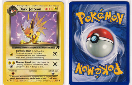 Dark Jolteon 38/82 Non-Holo