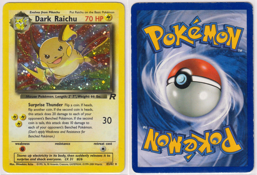 Dark Raichu 83/82