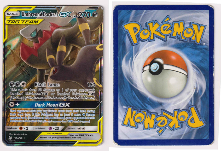 Umbreon & Darkrai GX 125/236