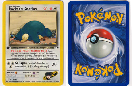 Rocket's Snorlax 33/132