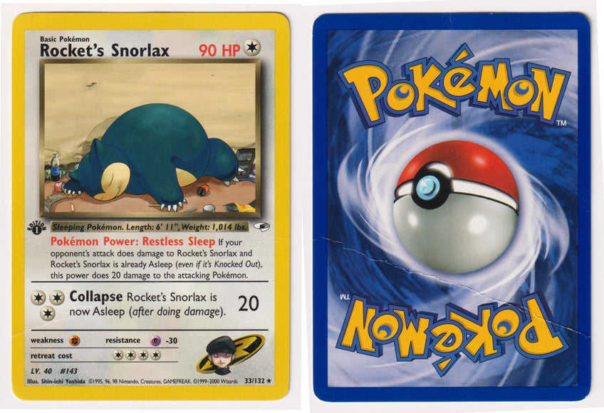 Rocket's Snorlax 33/132