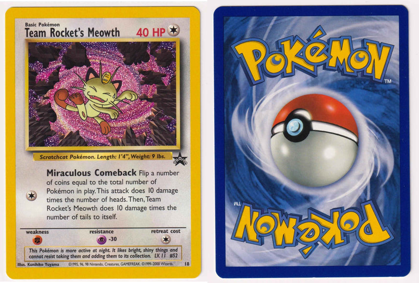 Team Rocket's Meowth 18
