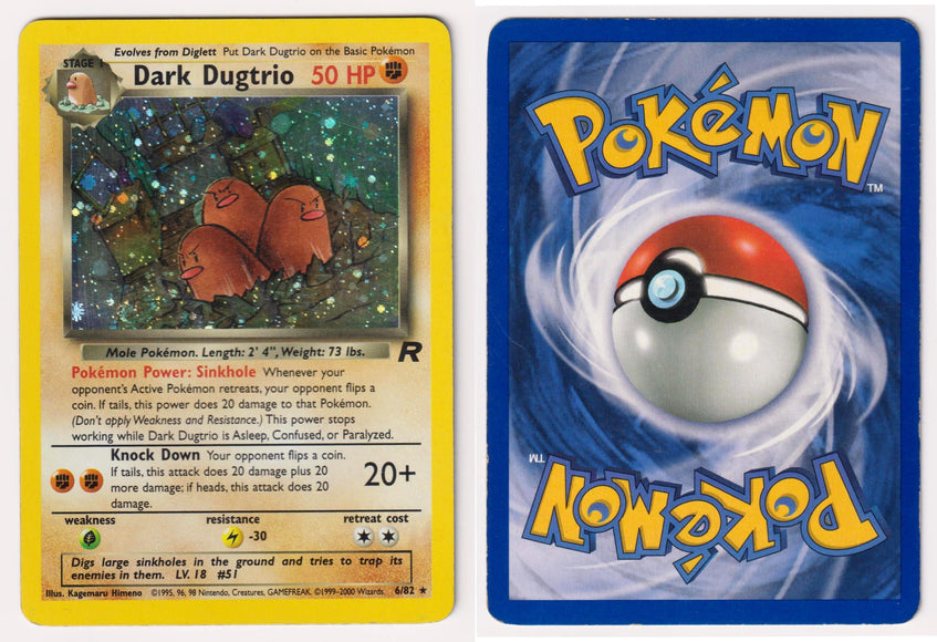 Dark Dugtrio 6/82