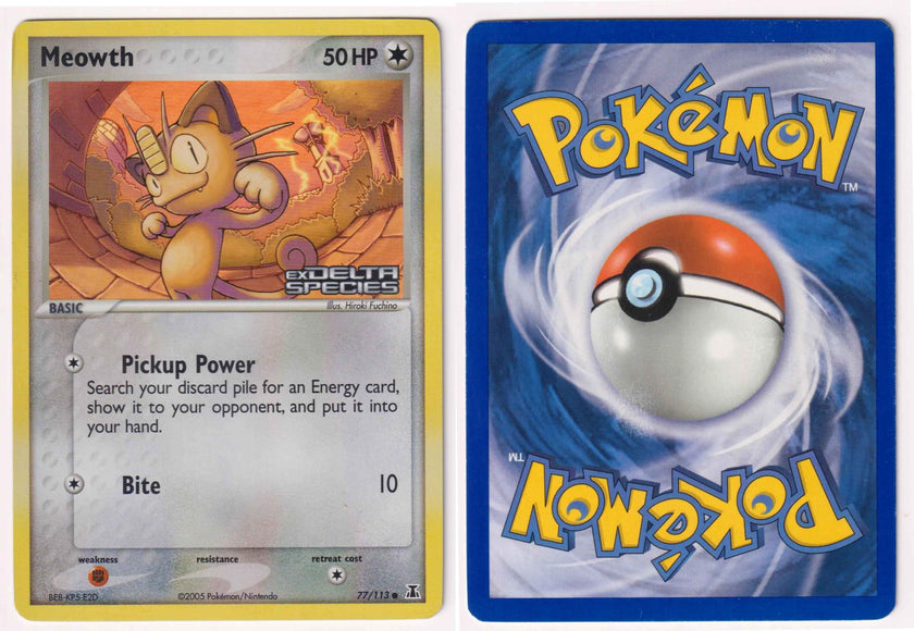 Meowth 77/113 Reverse