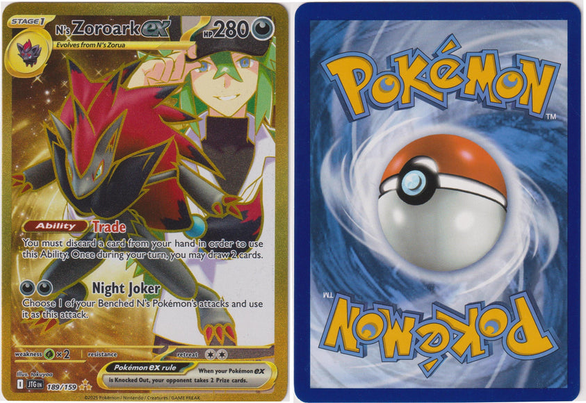 N's Zoroark ex 189/159