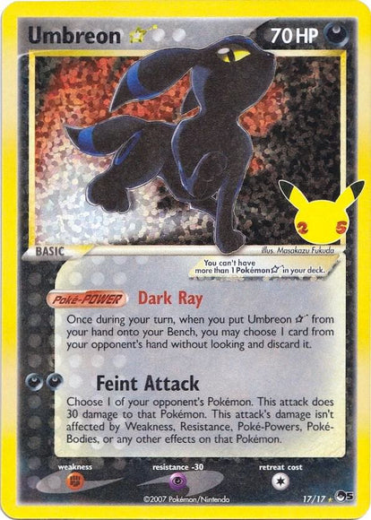 Umbreon 17/17