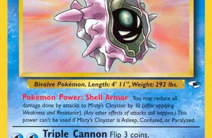Misty's Cloyster 29/132 Non Holo