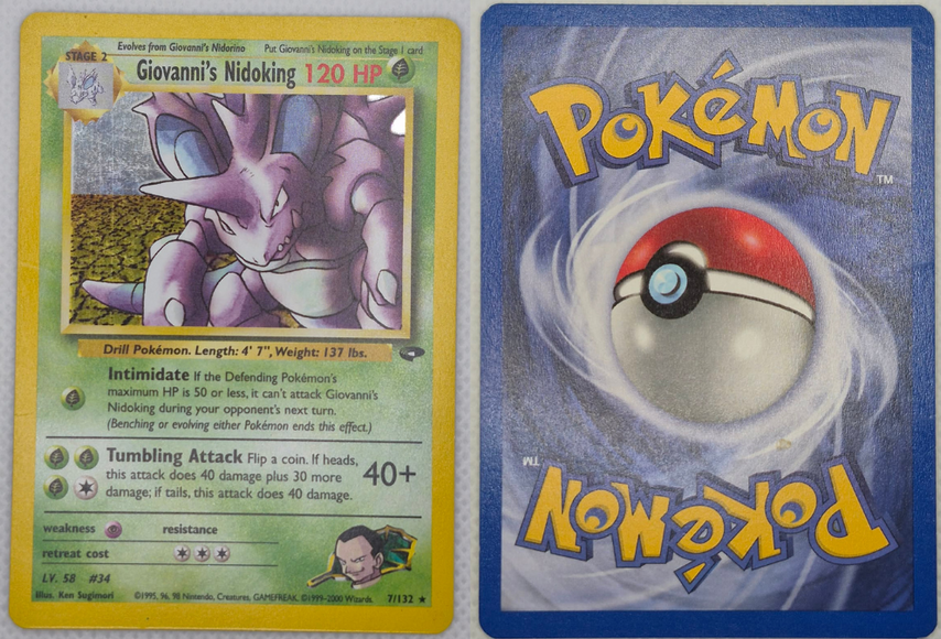 Giovanni's Nidoking 7/132