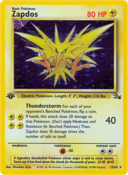 Zapdos 15/62