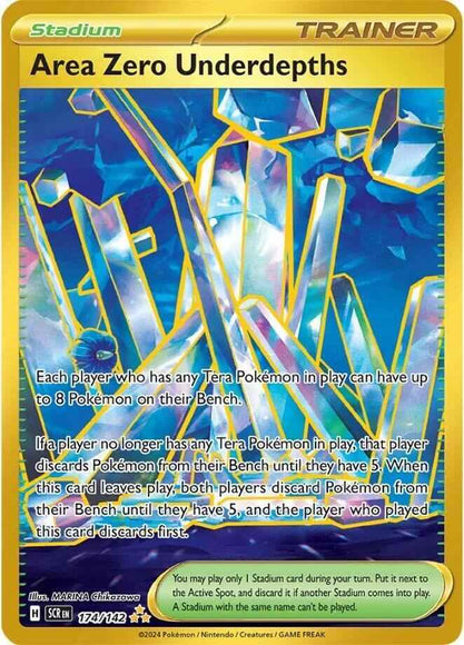 Area Zero Underdepths 174/142