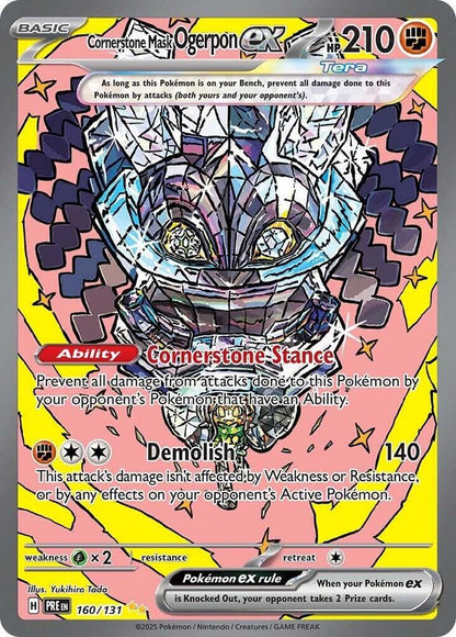 Cornerstone Mask Ogerpon ex 160/131