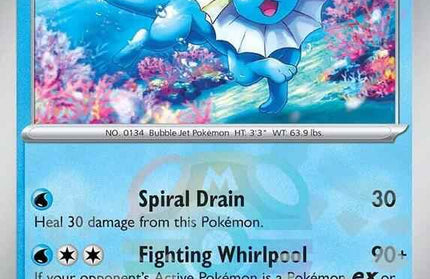 Vaporeon 022/131 Master Ball