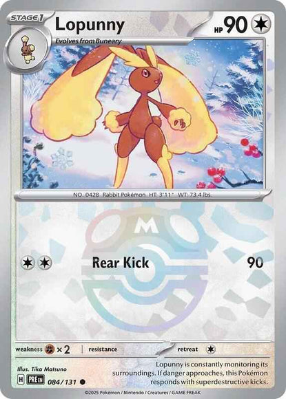 Lopunny 084/131 Master Ball