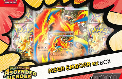 Ascended Heroes Mega Emboar ex Box
