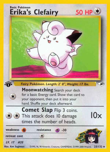 Erika's Clefairy 25/132
