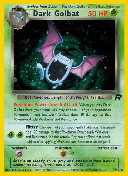 Dark Golbat 7/82