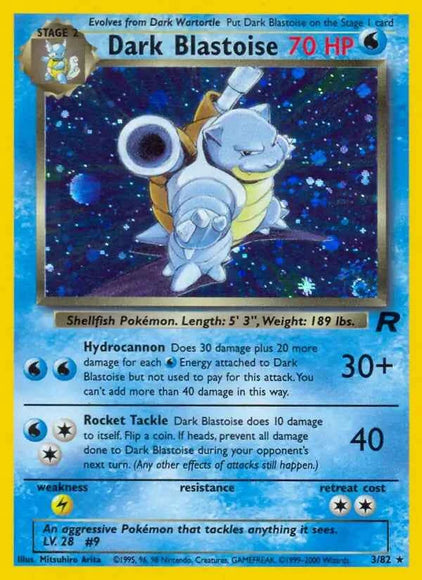 Dark Blastoise 3/82