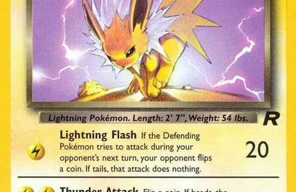 Dark Jolteon 38/82 Non-Holo